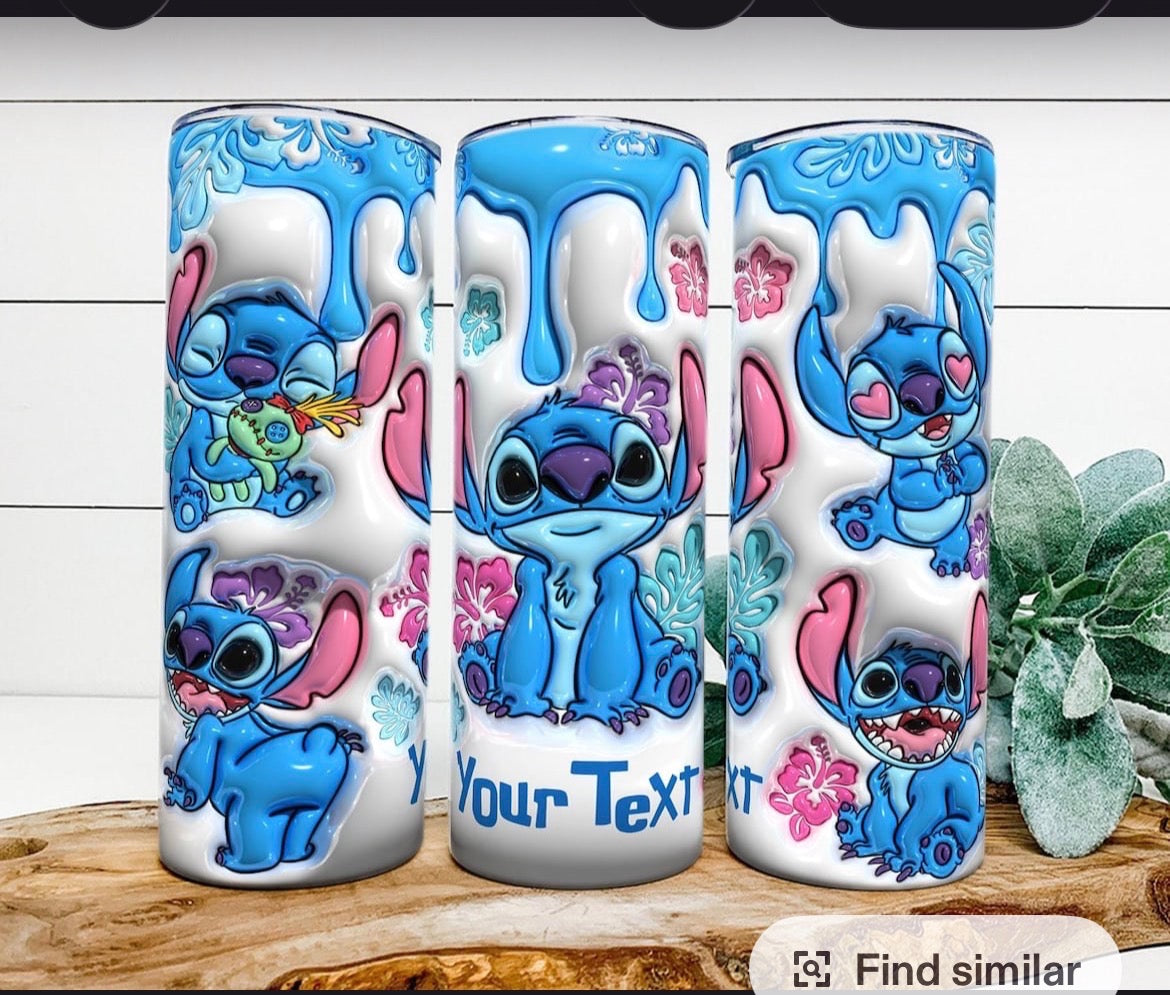 Stitch 20 OZ Skinny Tumbler